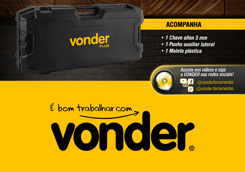 VONDER PLUS - Martelo Demolidor MDV 1745