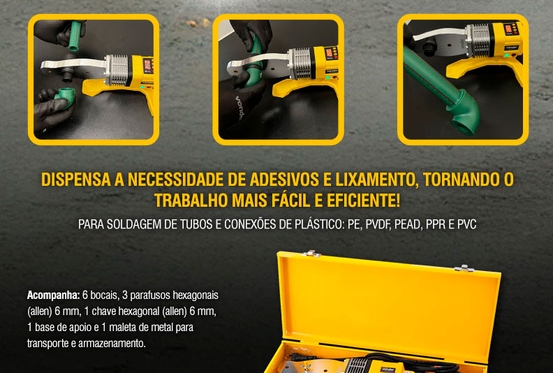 VONDER - Termofusora TF 1000