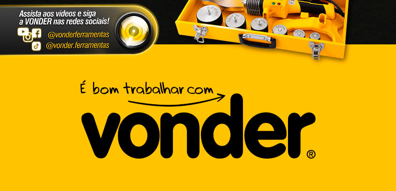 VONDER - Termofusora TF 1000