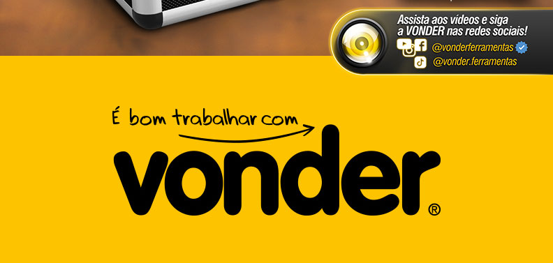 VONDER - Maleta para Ferramentas MFV 135