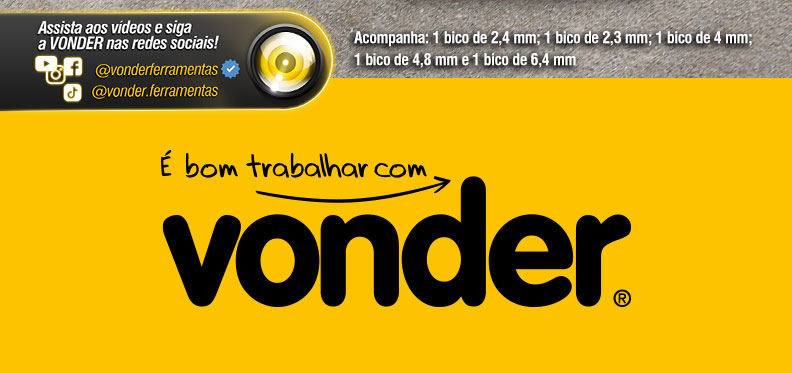 VONDER - Rebitador Manual Tipo Alavanca RA 500
