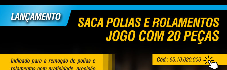 VONDER - Saca Polias e Rolamentos, Jogo com 20 Pe�as