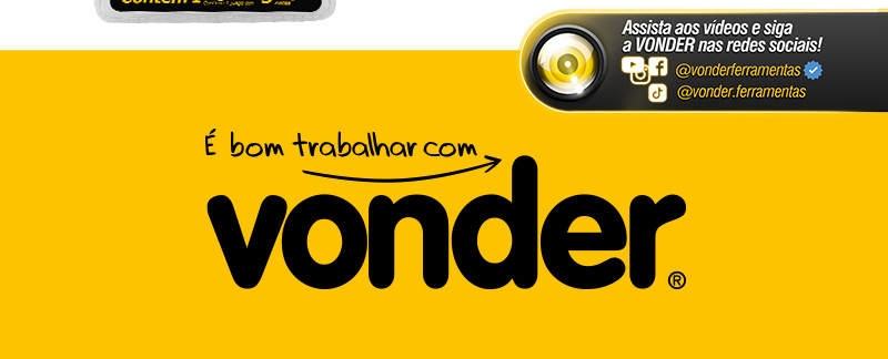VONDER - Jogo de Saca-Parafusos e Porcas com 5 Pe�as