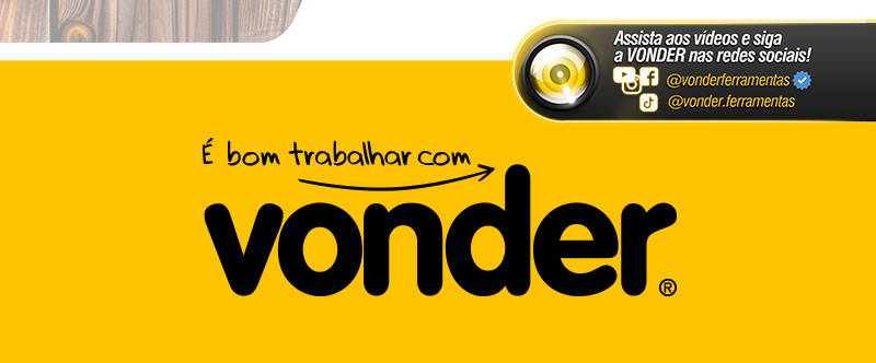 VONDER - Jogo de Machos e Cossinetes, com 44 Pe�as