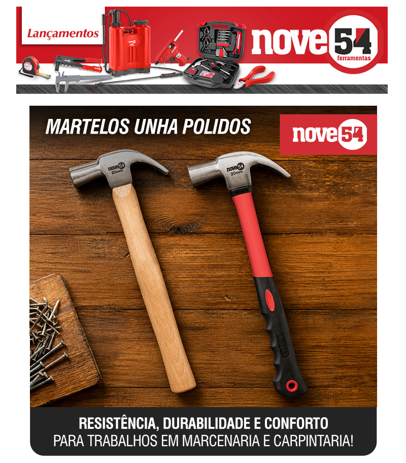 NOVE54 - Martelos Unha Polidos