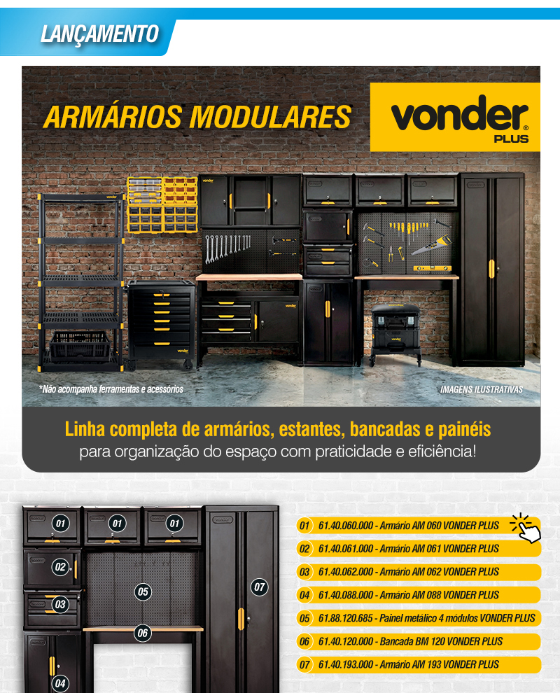 VONDER PLUS - Arm�rios modulares