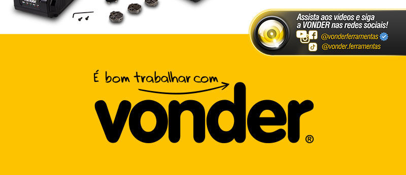 VONDER - Alicate Microcrimpador a Bateria AMC 160