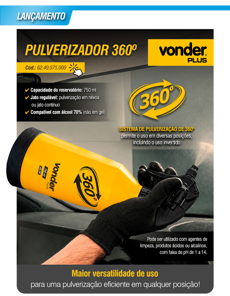 VONDER PLUS - Pulverizador 360�
