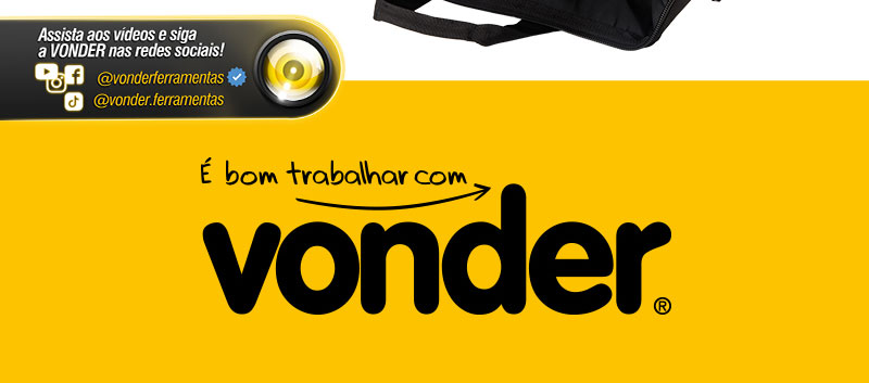 VONDER - Bolsa em Lona para Ferramentas BL 007
