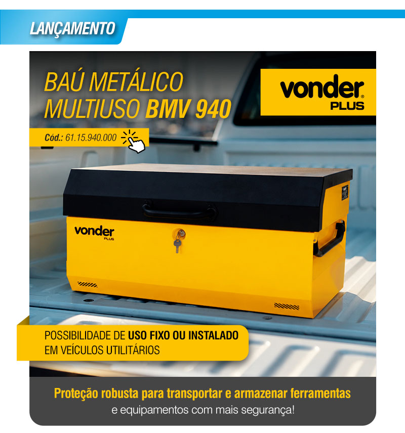 VONDER PLUSs - Ba� Met�lico Multiuso BMV 940