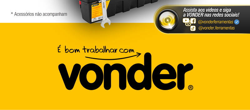 VONDER - Bandeja Pl�stica com Al�a, com 4 Divis�es