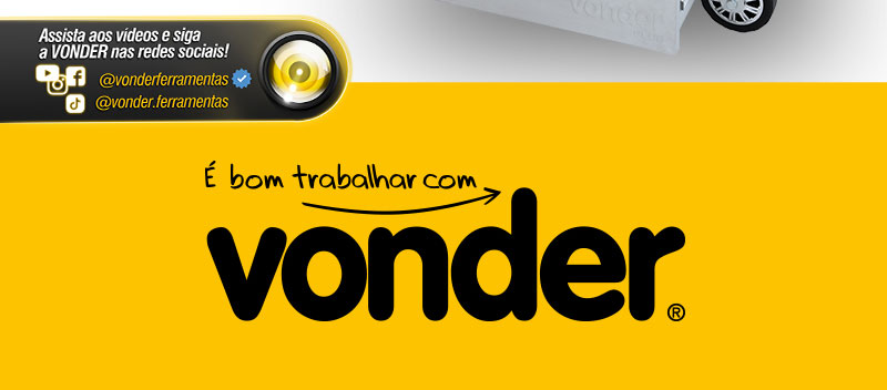 VONDER PLUS - Carro em A�o Inox para Ferramentas, com 5 Gavetas CFI 550