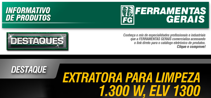 VONDER - Extratora para Limpeza, 1.300 W, ELV 1300