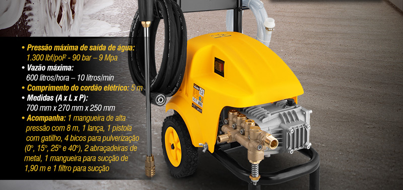 VONDER - Lavadora de Alta Presso LAV 1600I